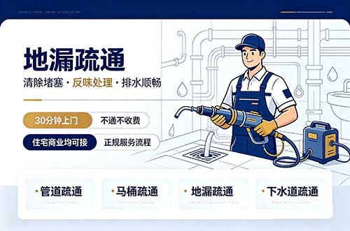 铜梁地漏疏通