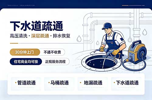 铜梁下水道疏通
